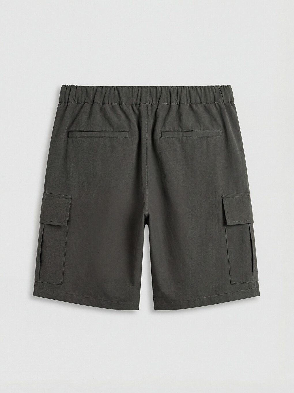 Man Khaki Shorts-5