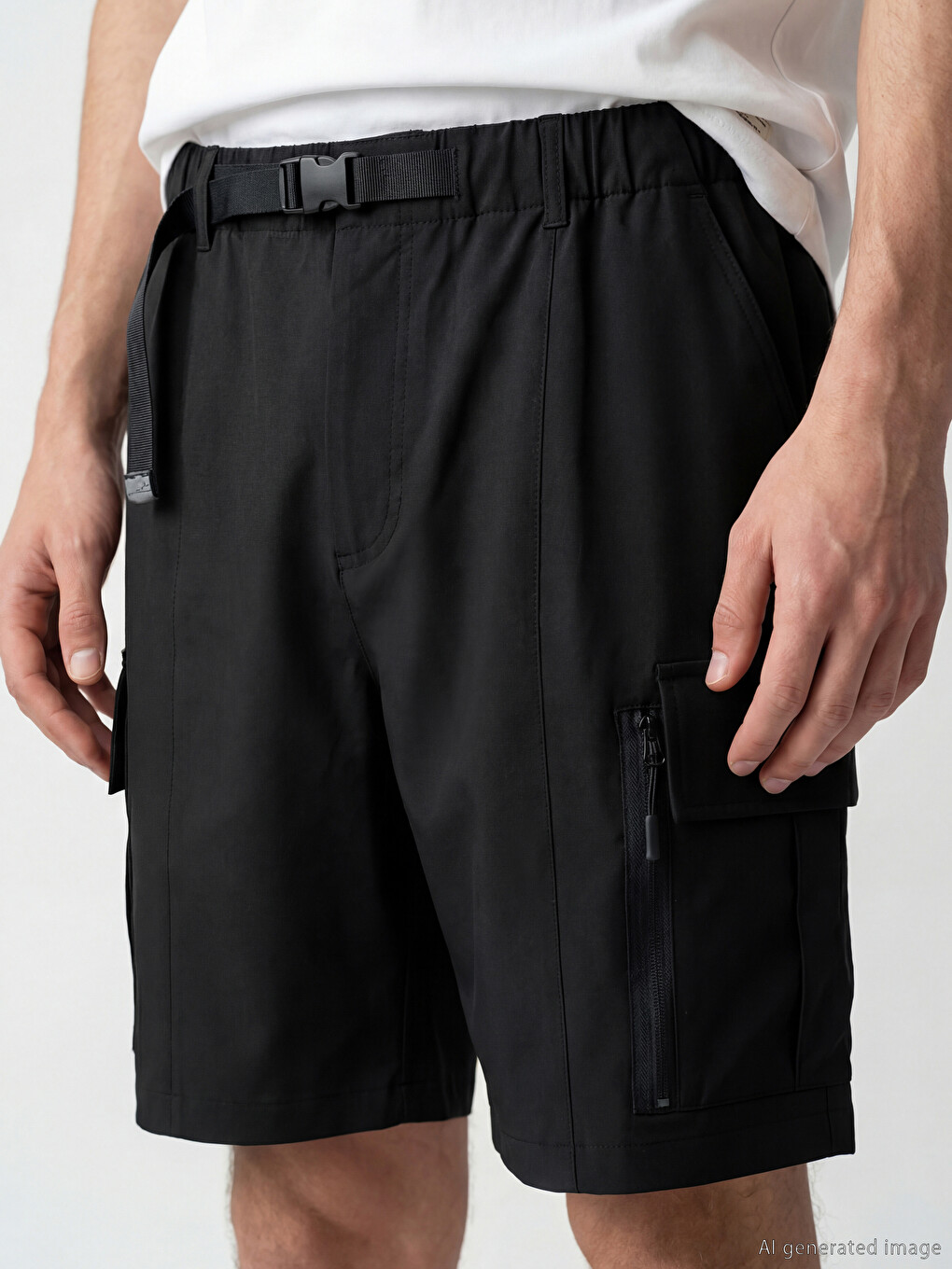 Relax Fit Men's Cargo Shorts-2