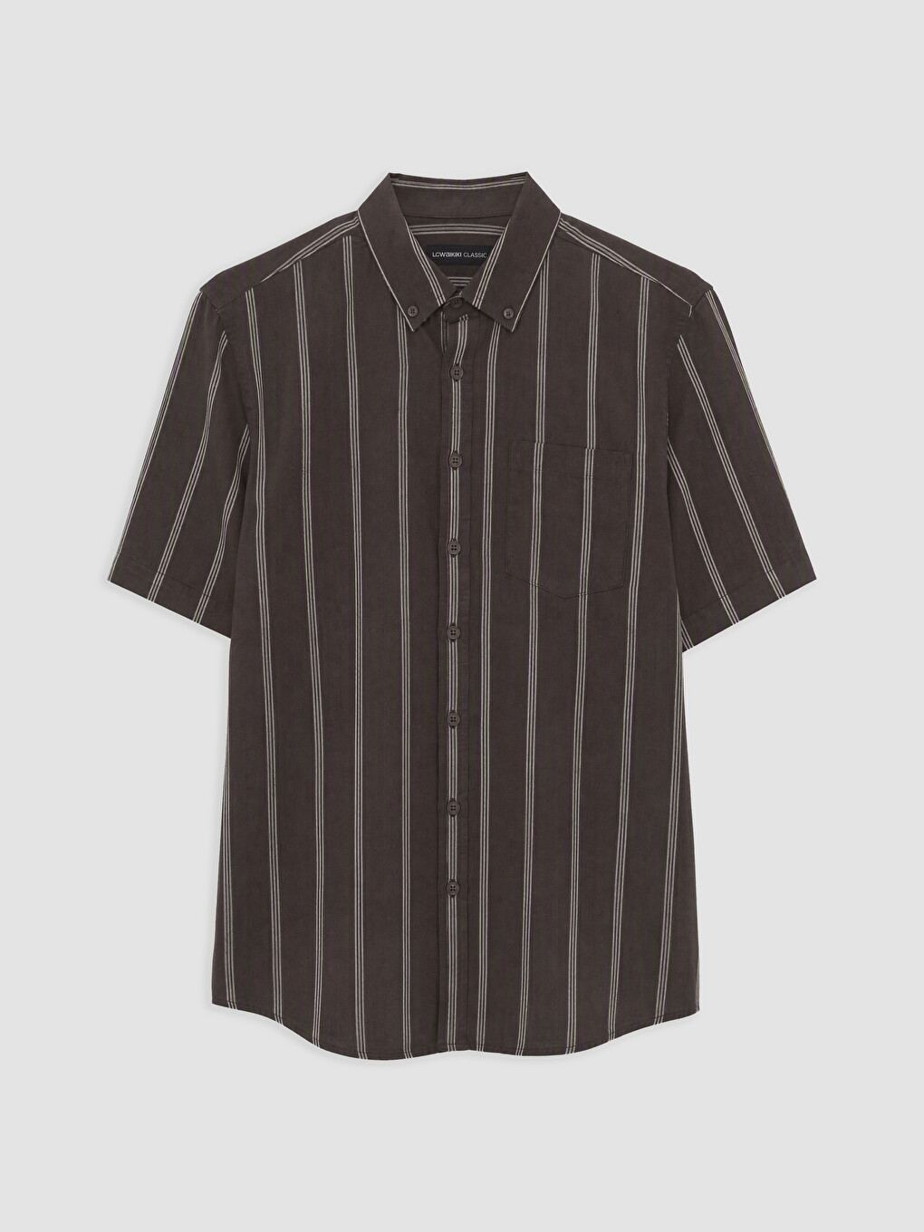 Man Brown Shirt