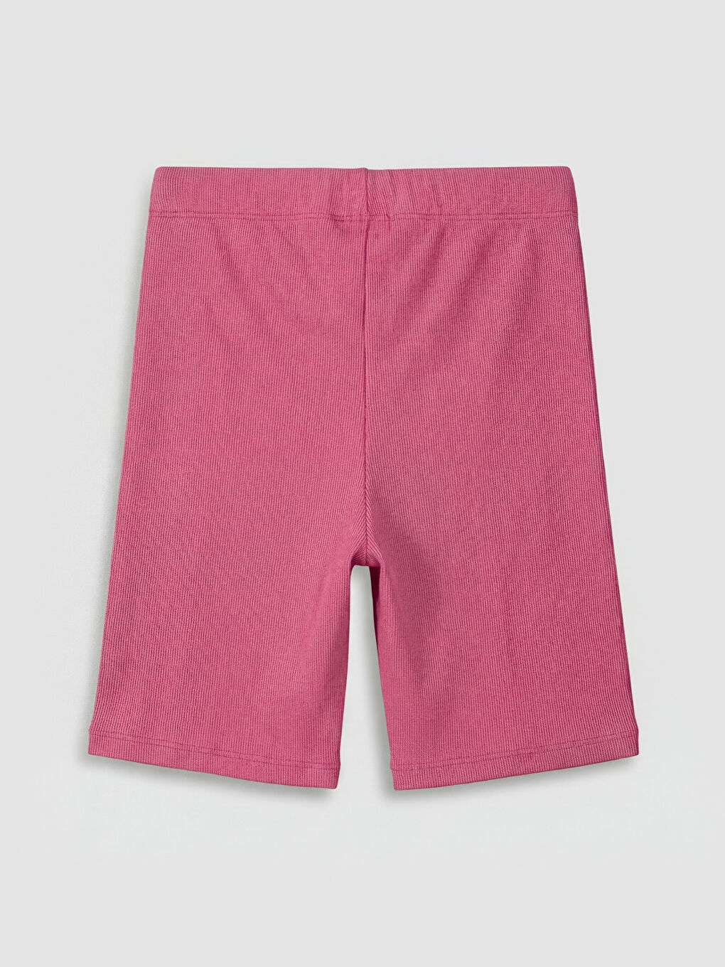 Ribbed Girls' Short Leggings-1