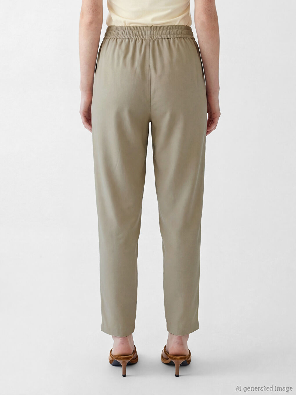 Ženske farmerke sa elastičnim strukom šargarepa kroja-2