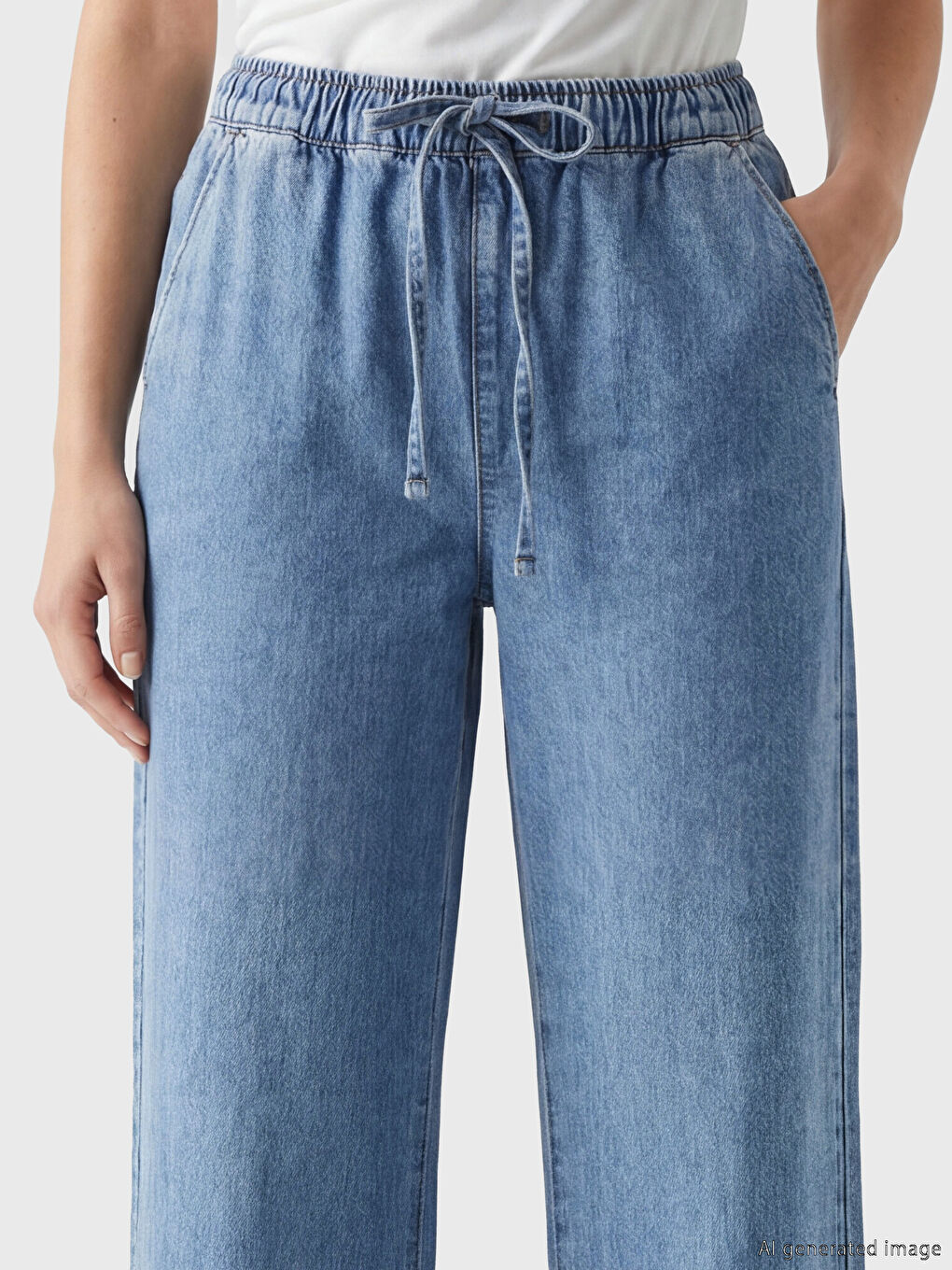 Wideleg Women's Jeans-2