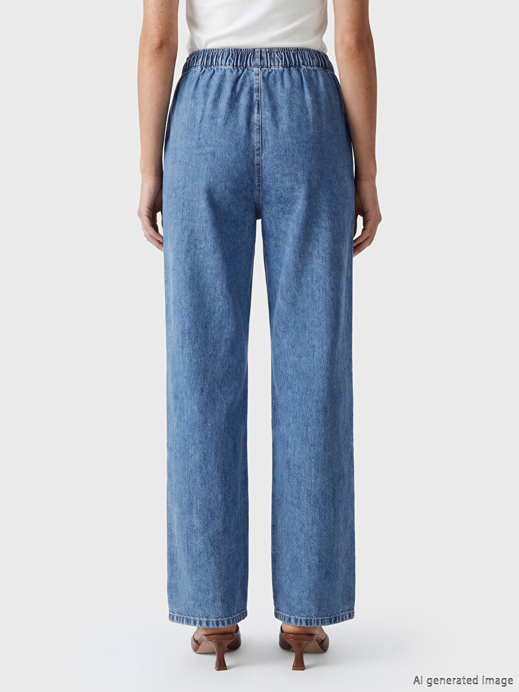 Wideleg Women's Jeans-3