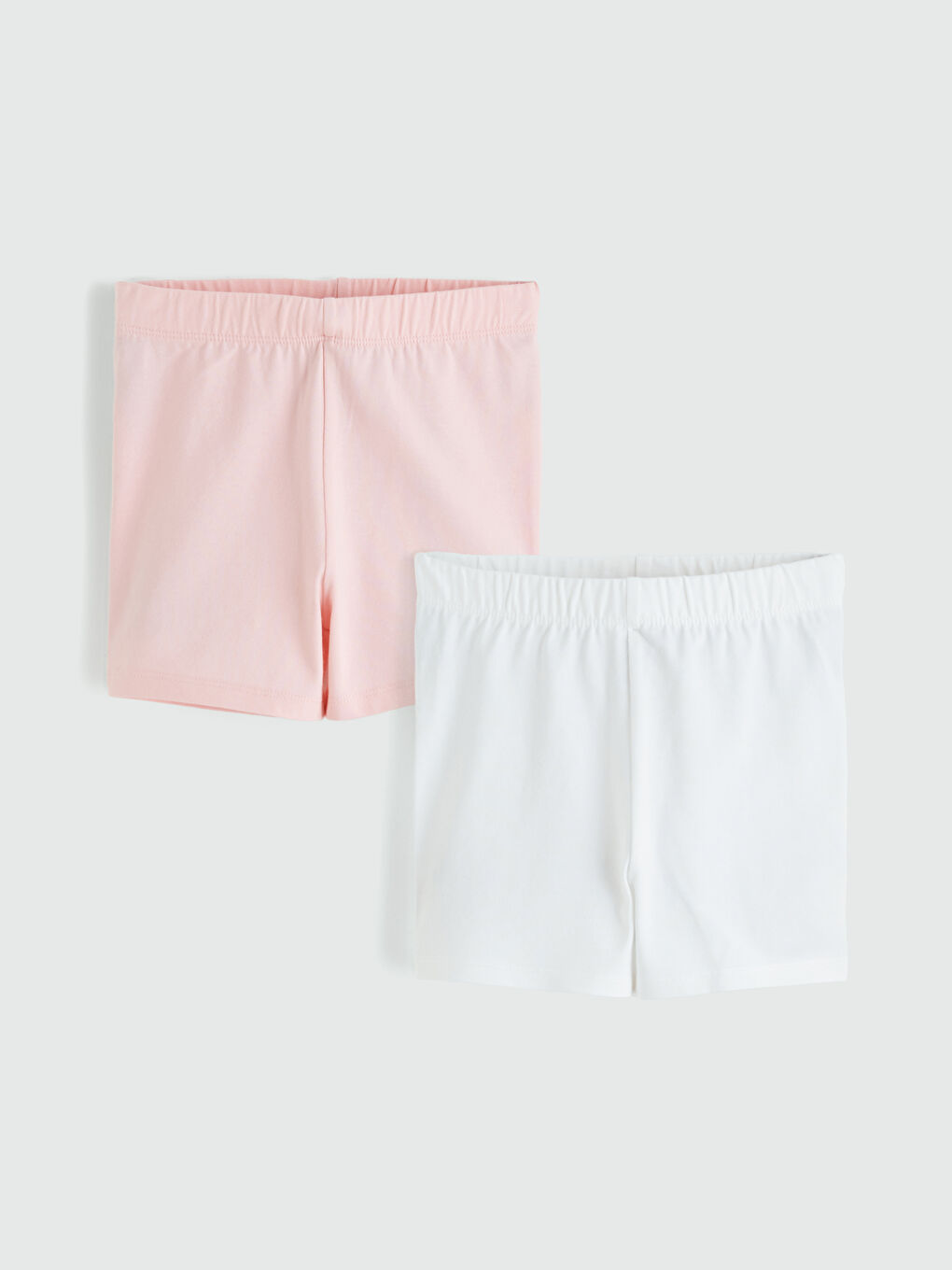 Pembe Kız Bebek Şort Tayt 2'li