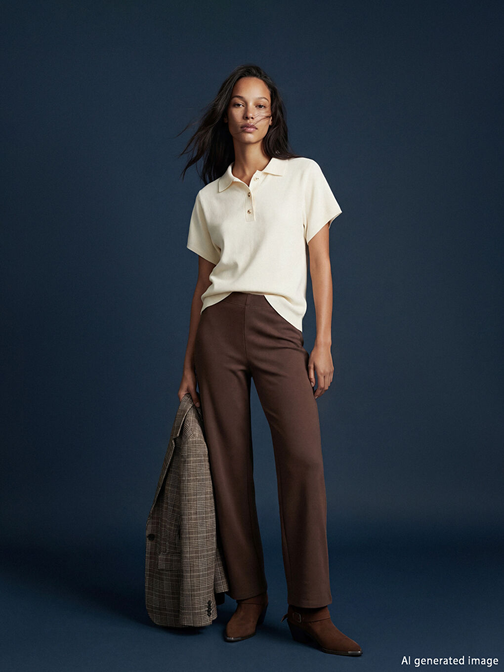 Woman BROWN Sweatpants