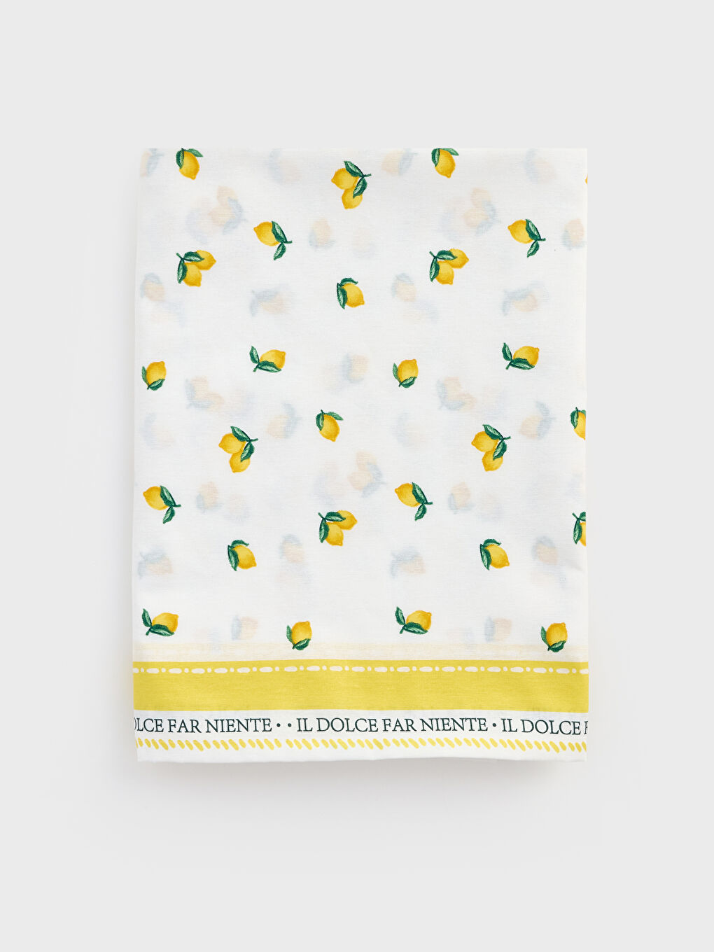 Karışık Limon Desenli  Masa Örtüsü 150x220 cm-1