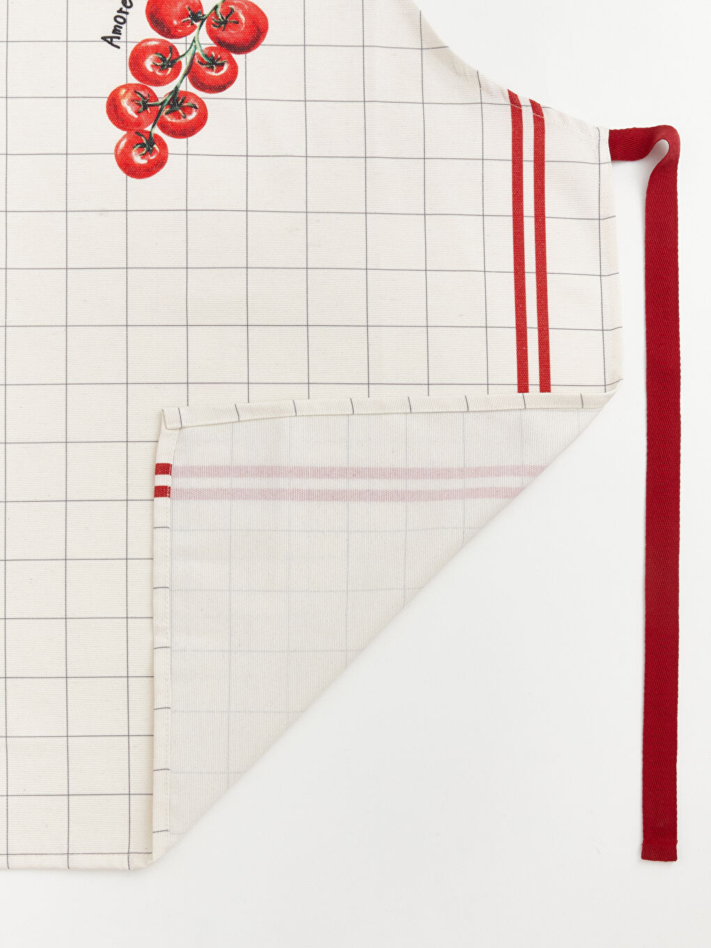 Karışık Kiraz Baskılı Kadın Mutfak Önlüğü-1