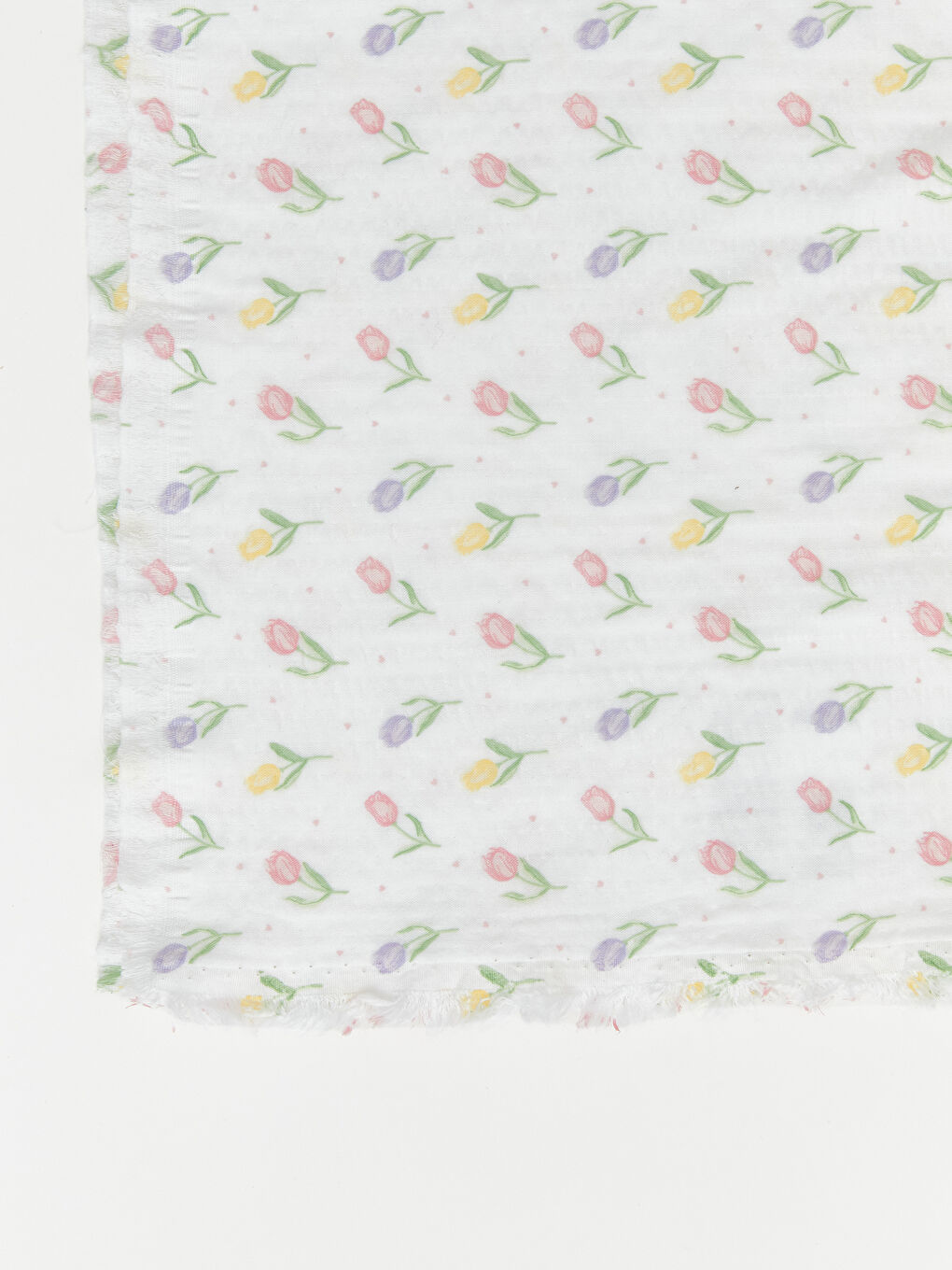 Karışık Çiçek Desenli Çift Kişilik Yatak Örtüsü 200x220 cm-4