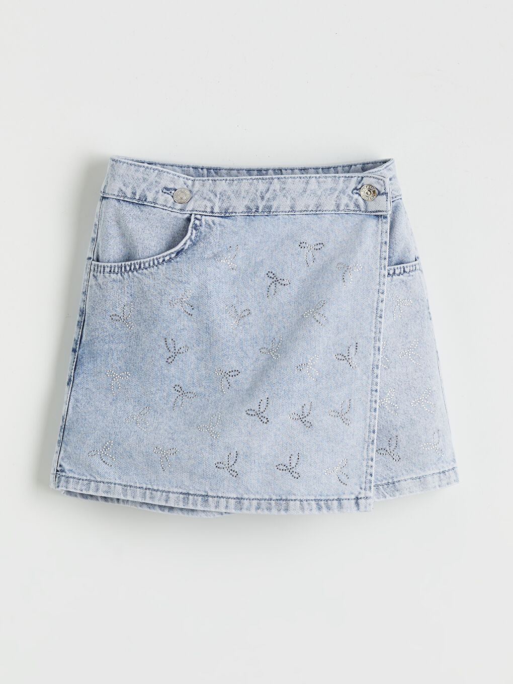 شورت خارجي أزرق فتاة