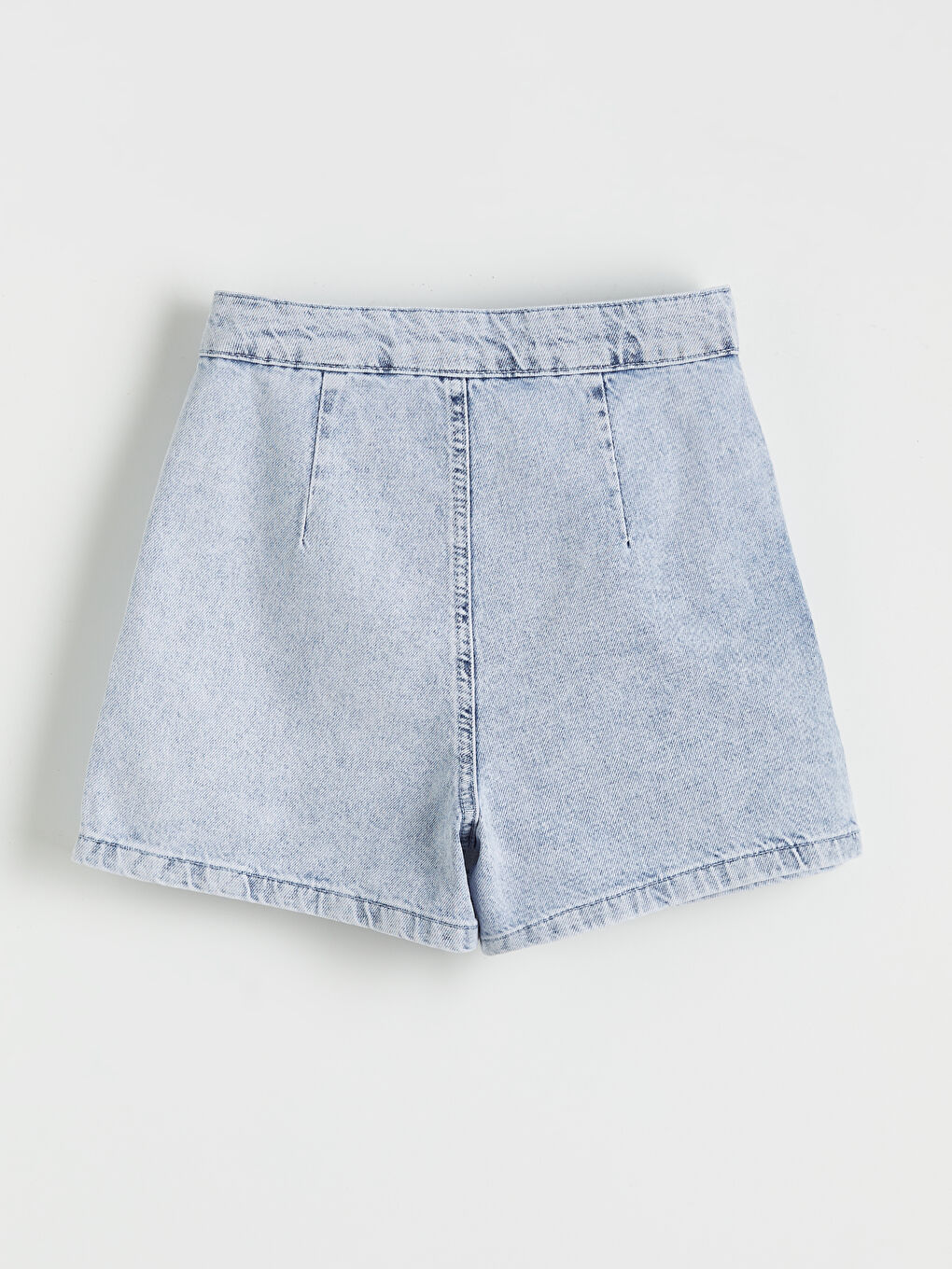 شورت خارجي أزرق فتاة-1