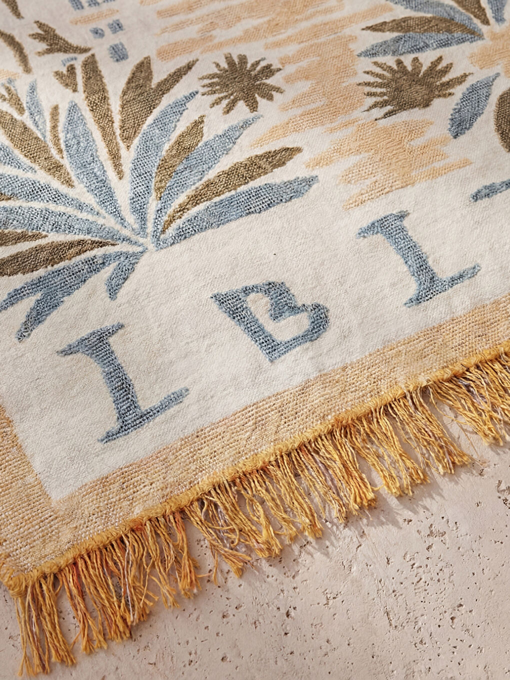 Karışık Püsküllü Halı 80x150 cm-2