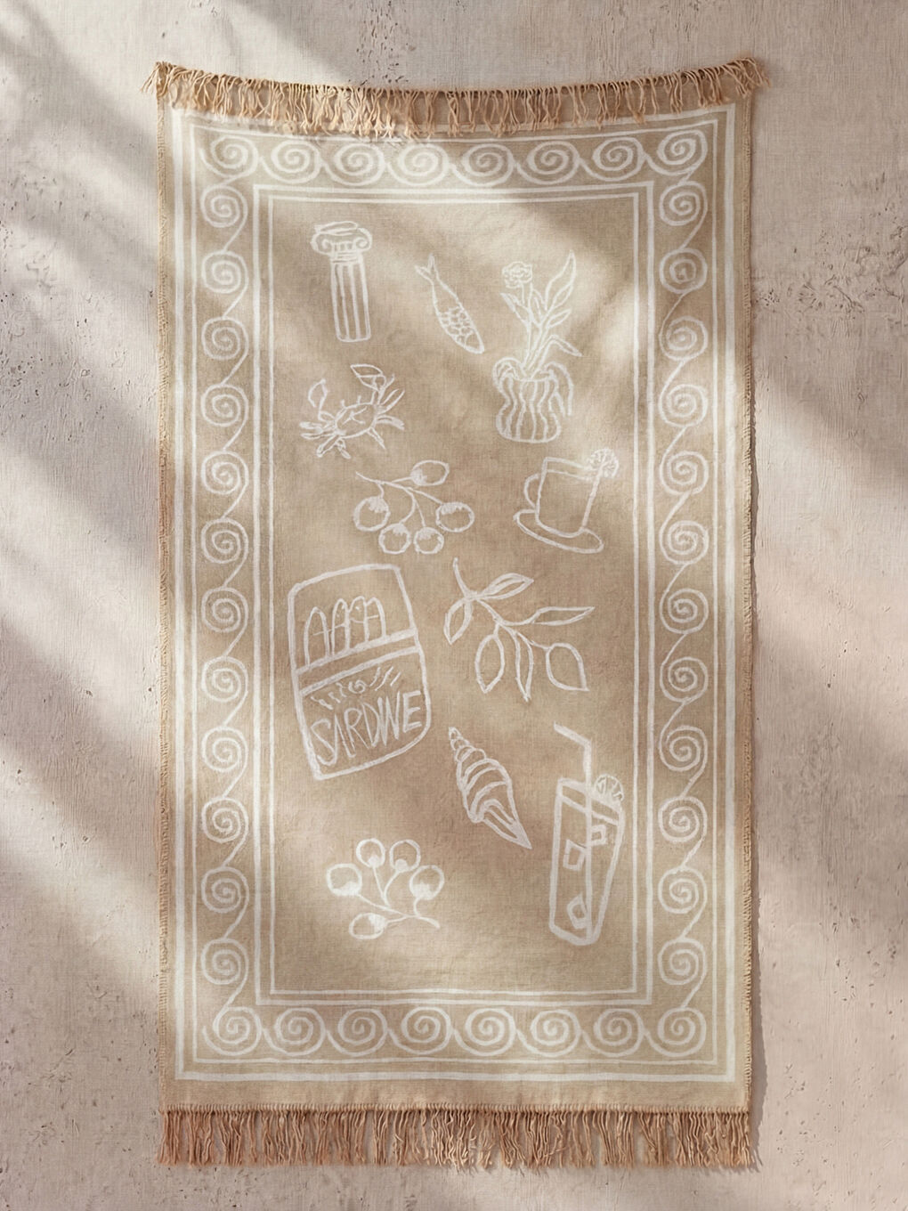 Tasseled Carpet 80x150 cm-1