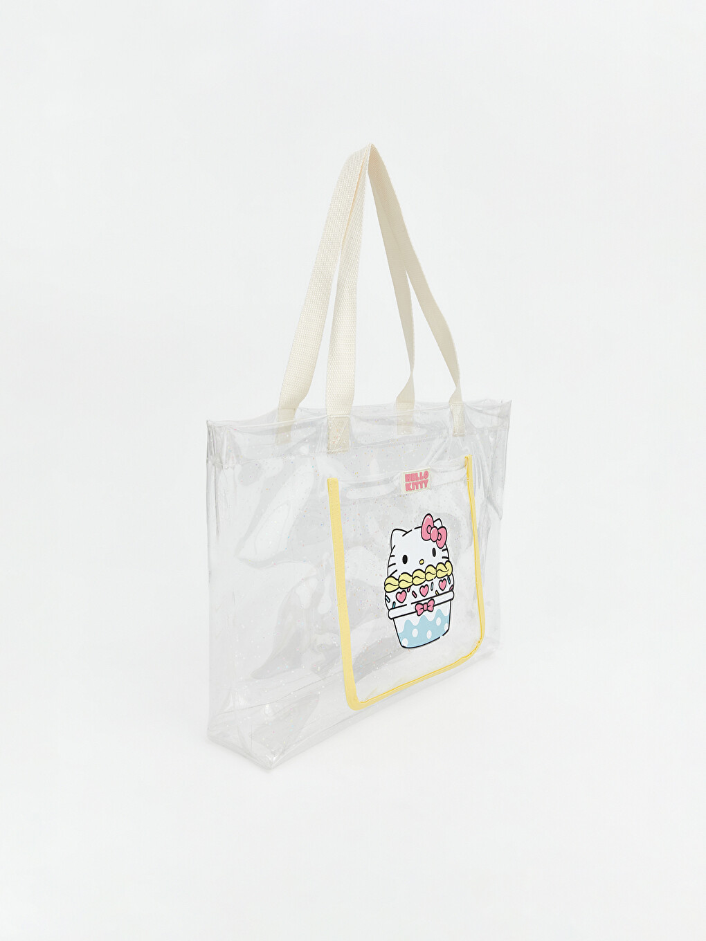 Geantă de plajă imprimată Hello Kitty pentru fete-1