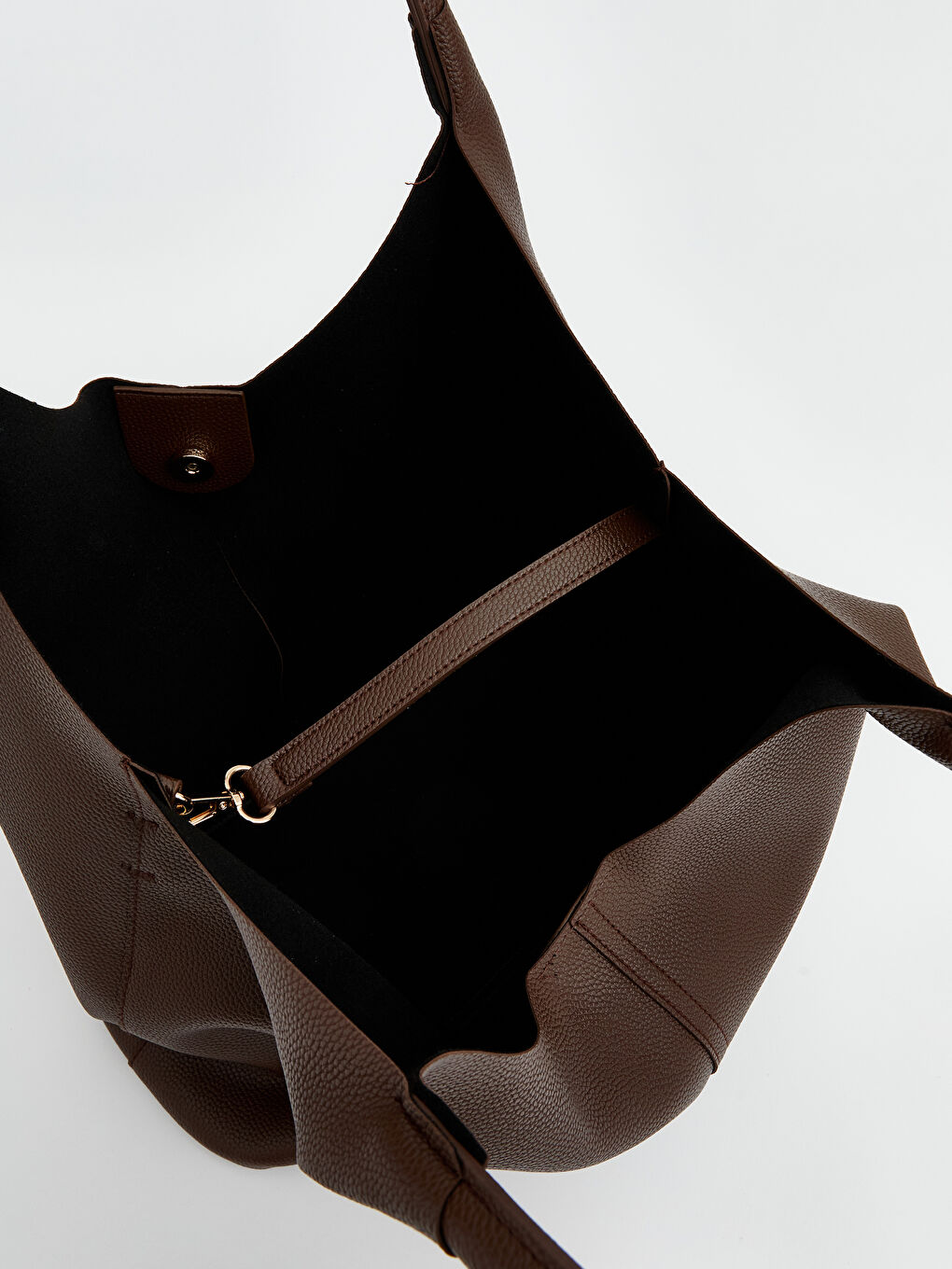 Faux Leather Women's Shoulder Bag-2