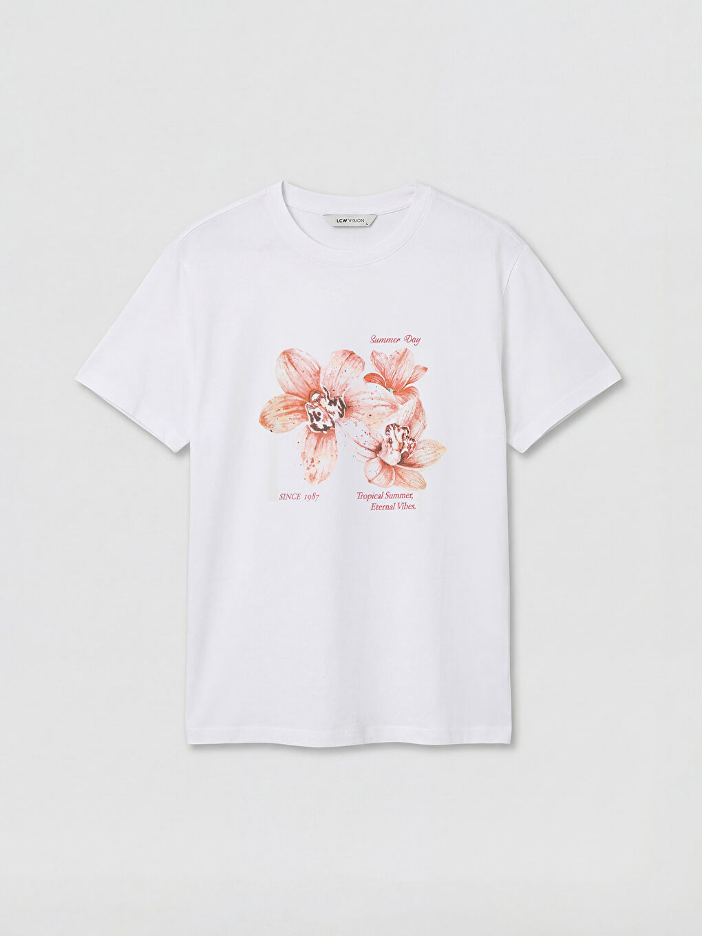 Woman WHITE T-Shirt-4