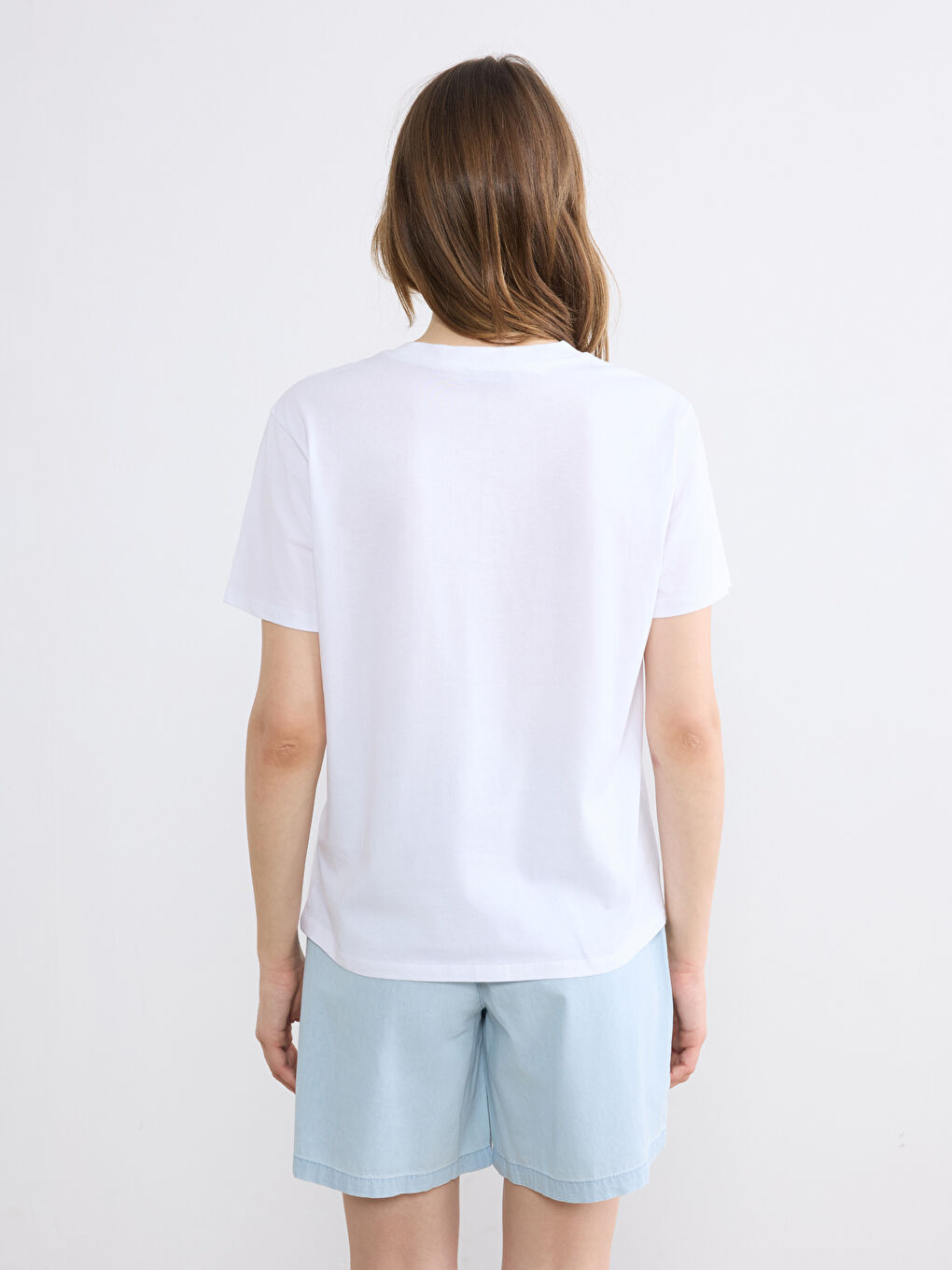 Woman WHITE T-Shirt-3