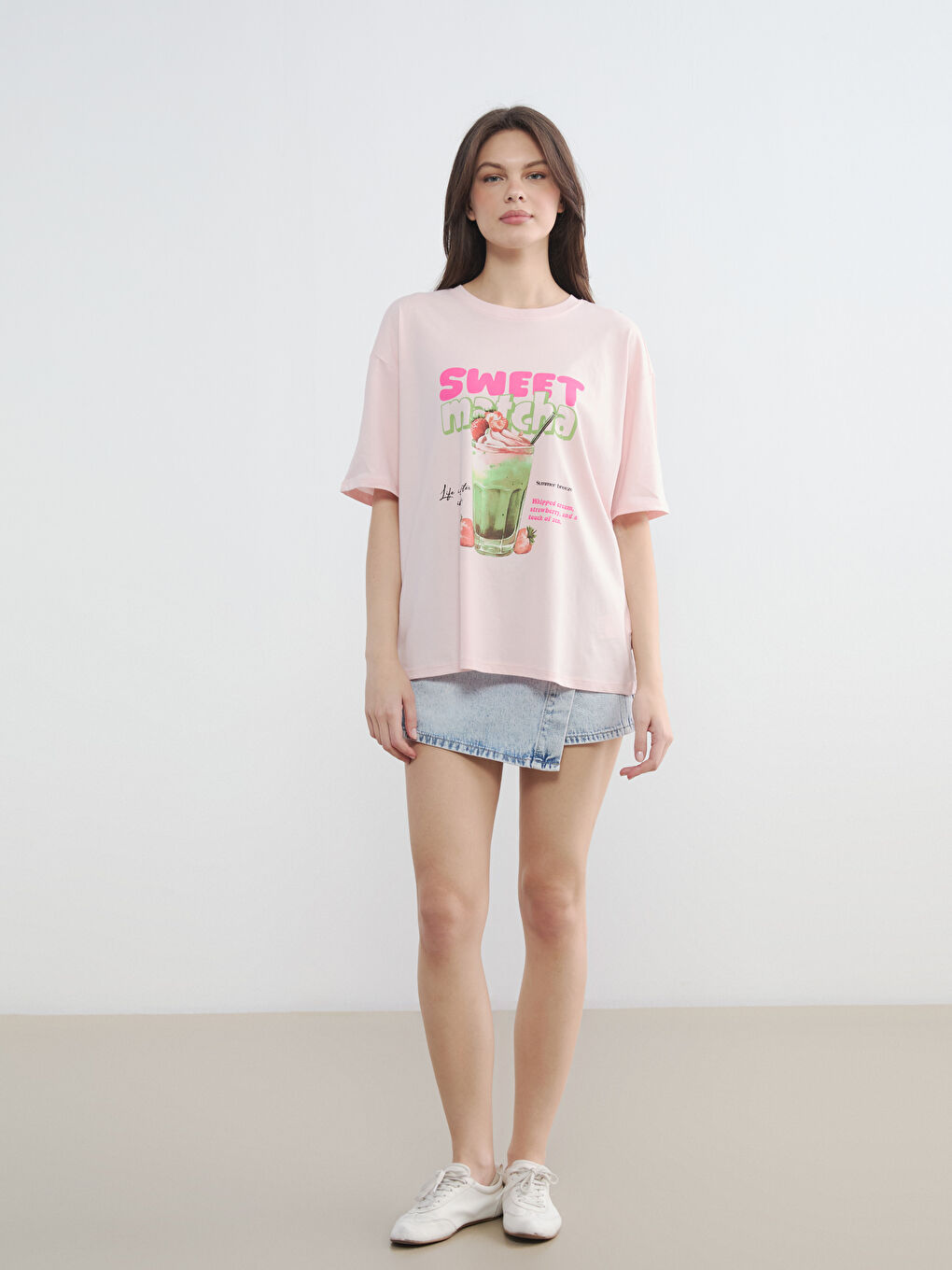 T-shirt ROSE Femme-1