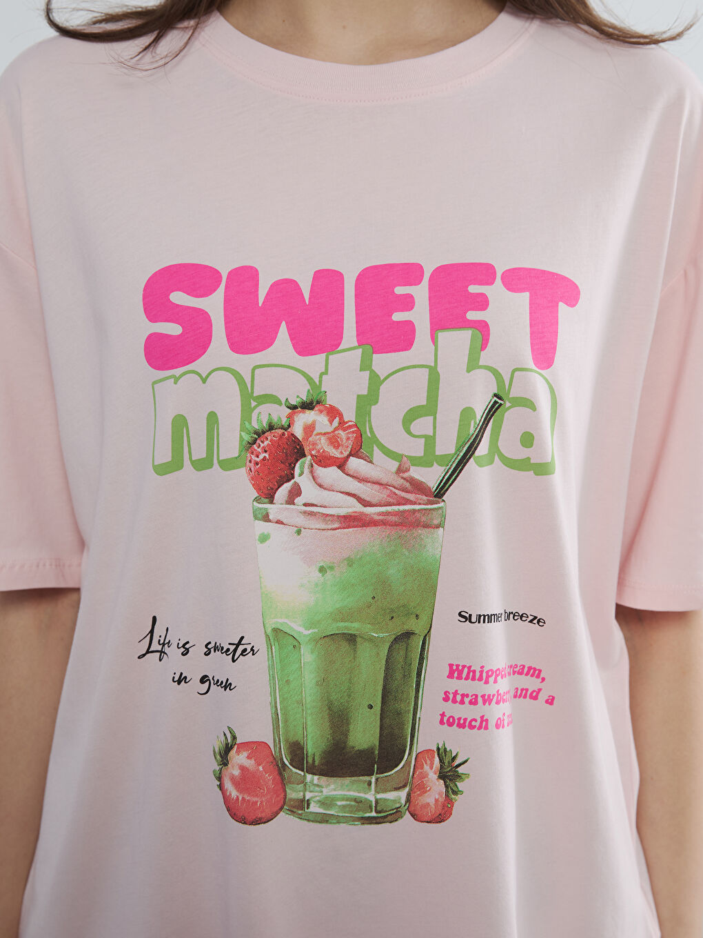 T-shirt ROSE Femme-2