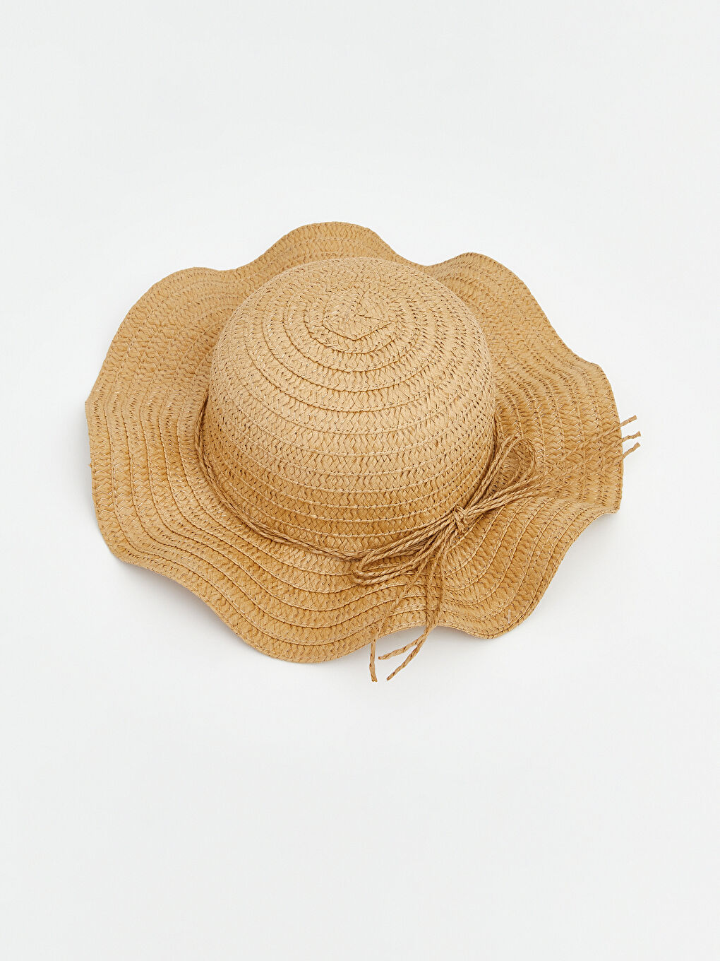 Girl BEIGE Straw Hat-2