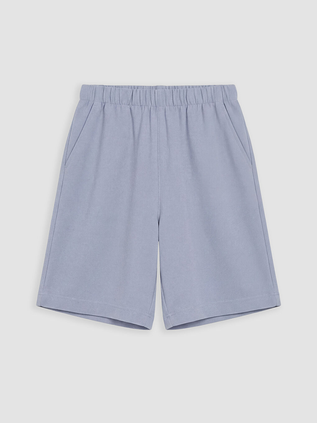 Mavi Kız Çocuk Şortlu Takım-2