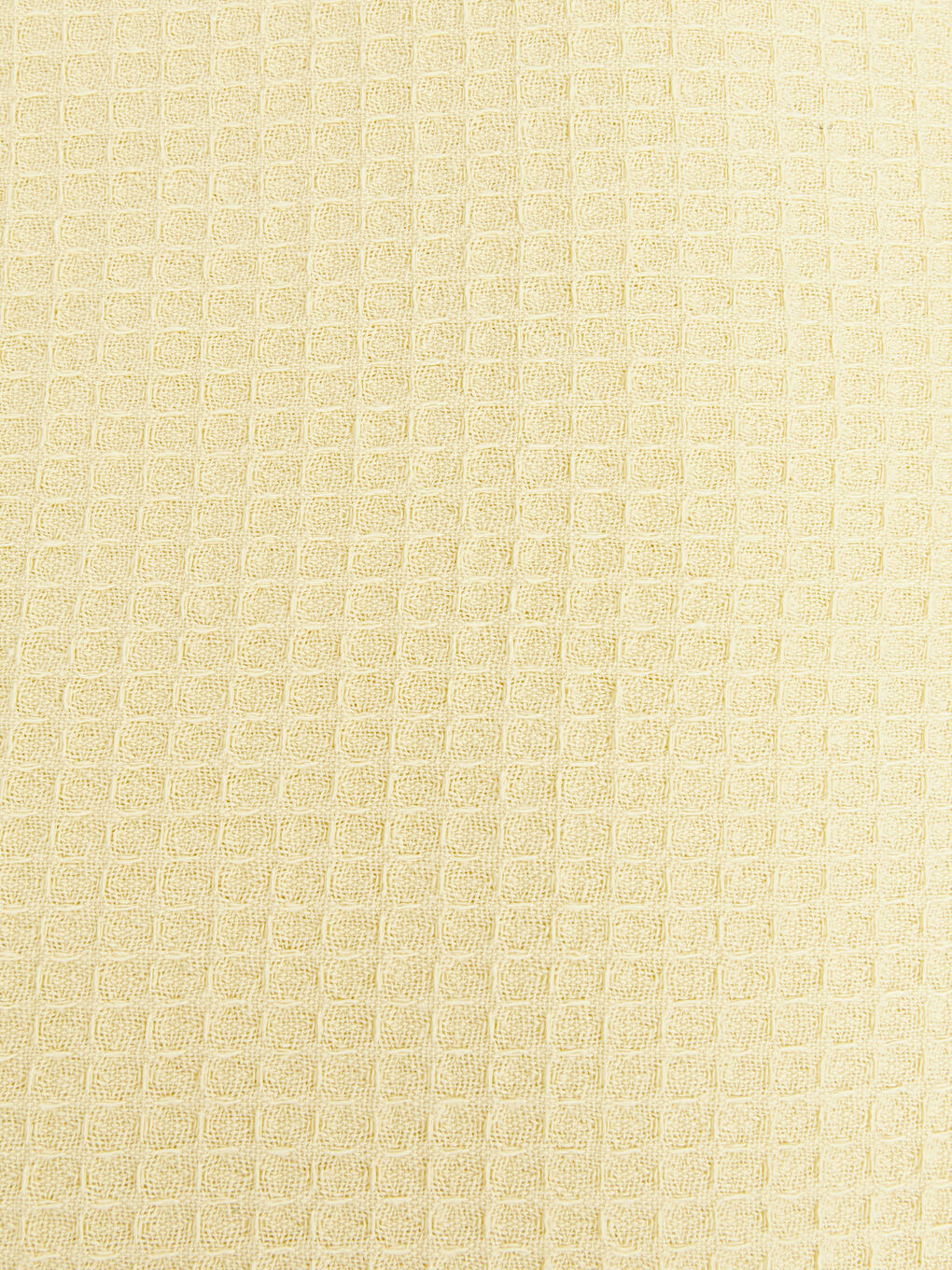 Sarı Pamuklu Çift Kişilik Pike-5