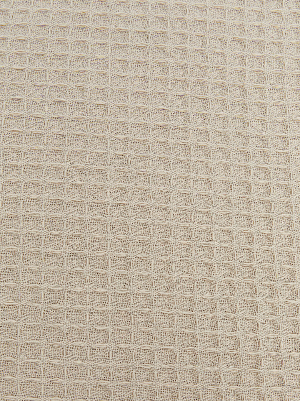 Bej Pamuklu Tek Kişilik Pike-5