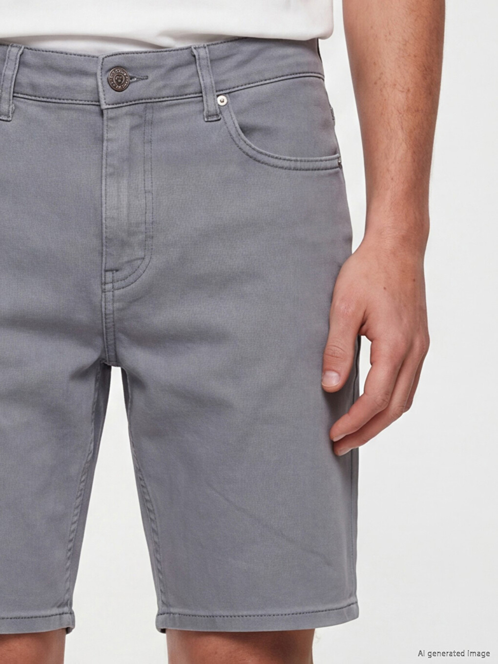 Mavi Regular Fit Erkek Jean Şort-2