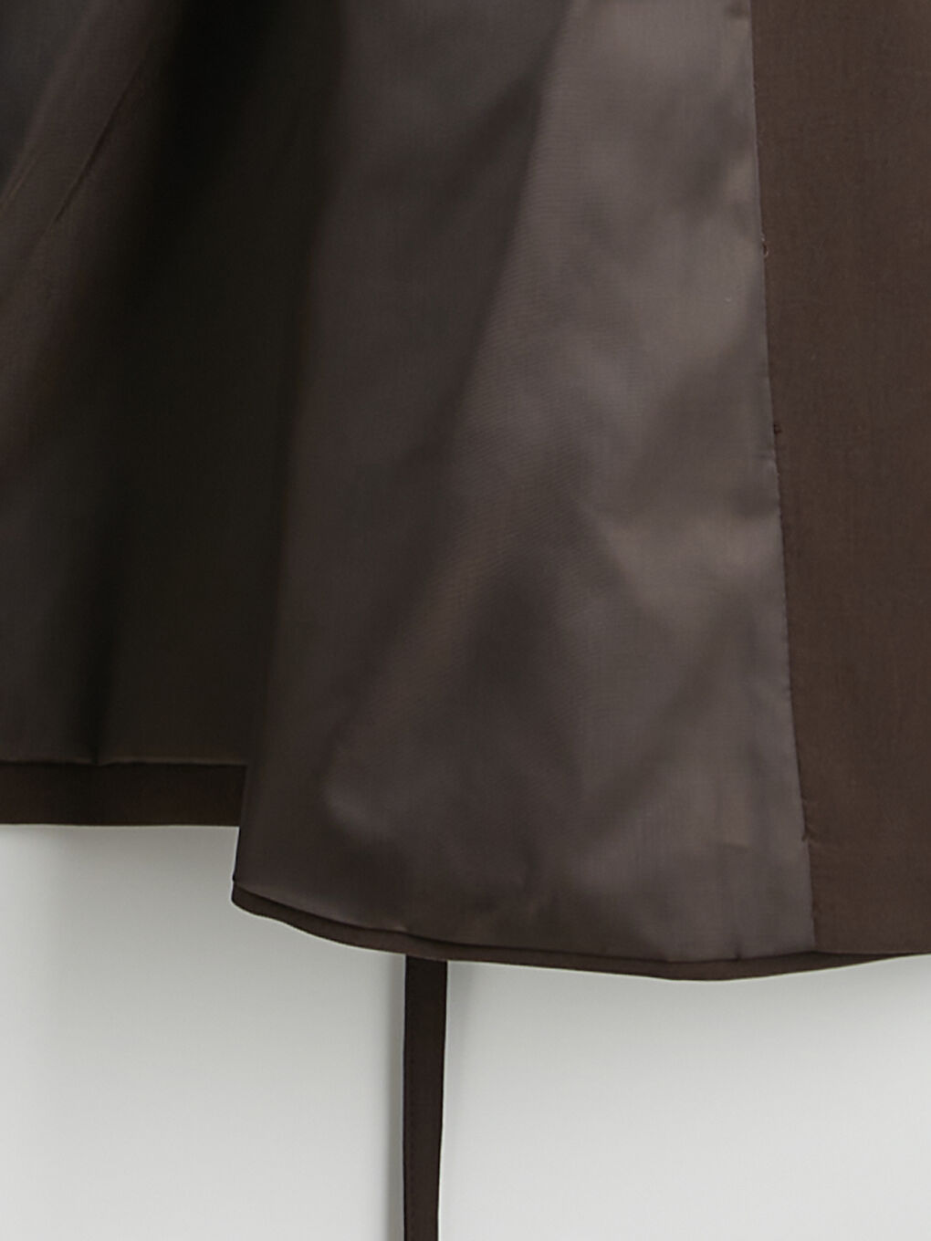 Kahverengi Kruvaze Yaka Kadın Blazer Ceket-15