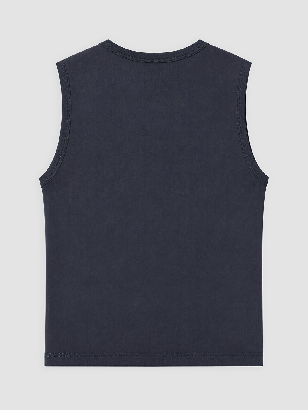 Crew Neck Printed Boys' Vest-1