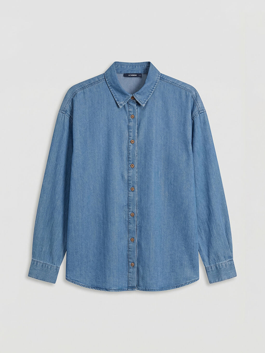 Woman INDIGO Denim Shirt