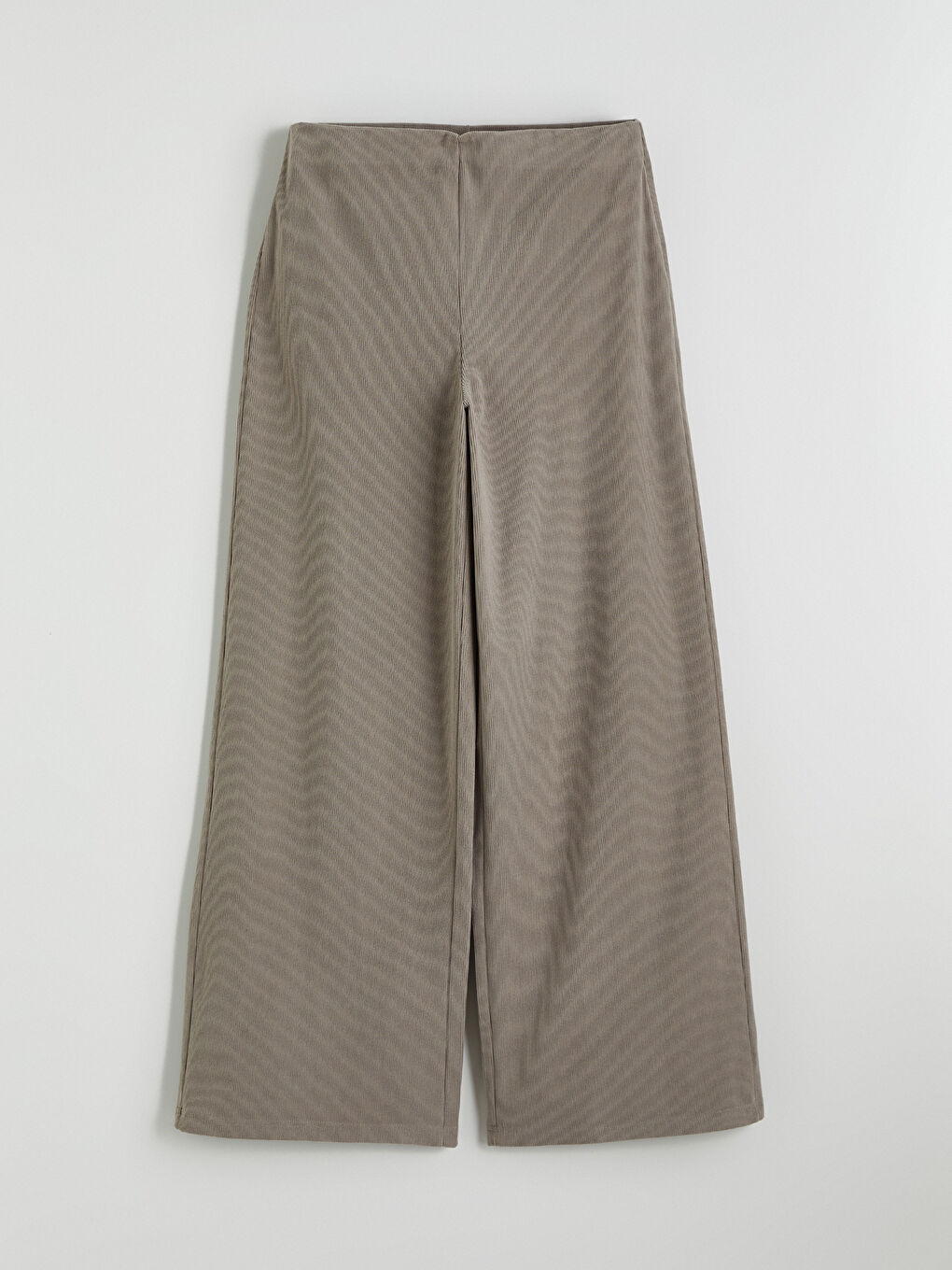 Elastic Waist Women's Velvet Trousers-4