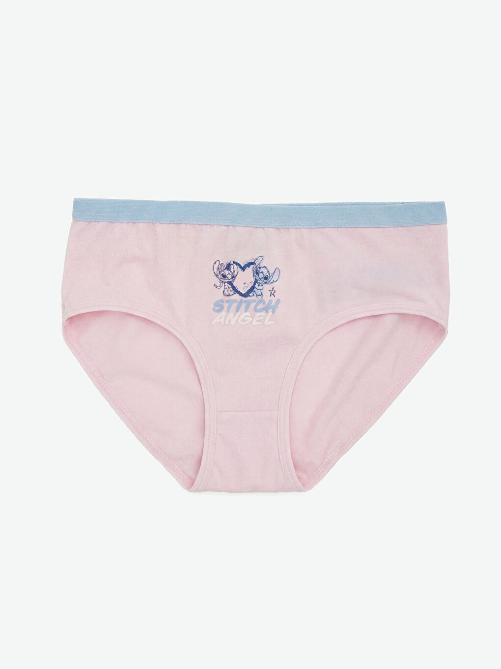 Pembe Stitch Baskılı Kız Çocuk Külot