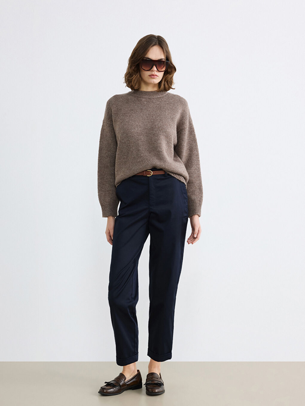 Woman NAVY Trousers