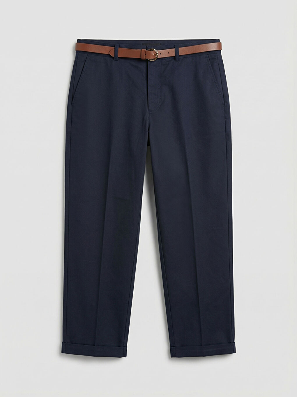 Woman NAVY Trousers-4