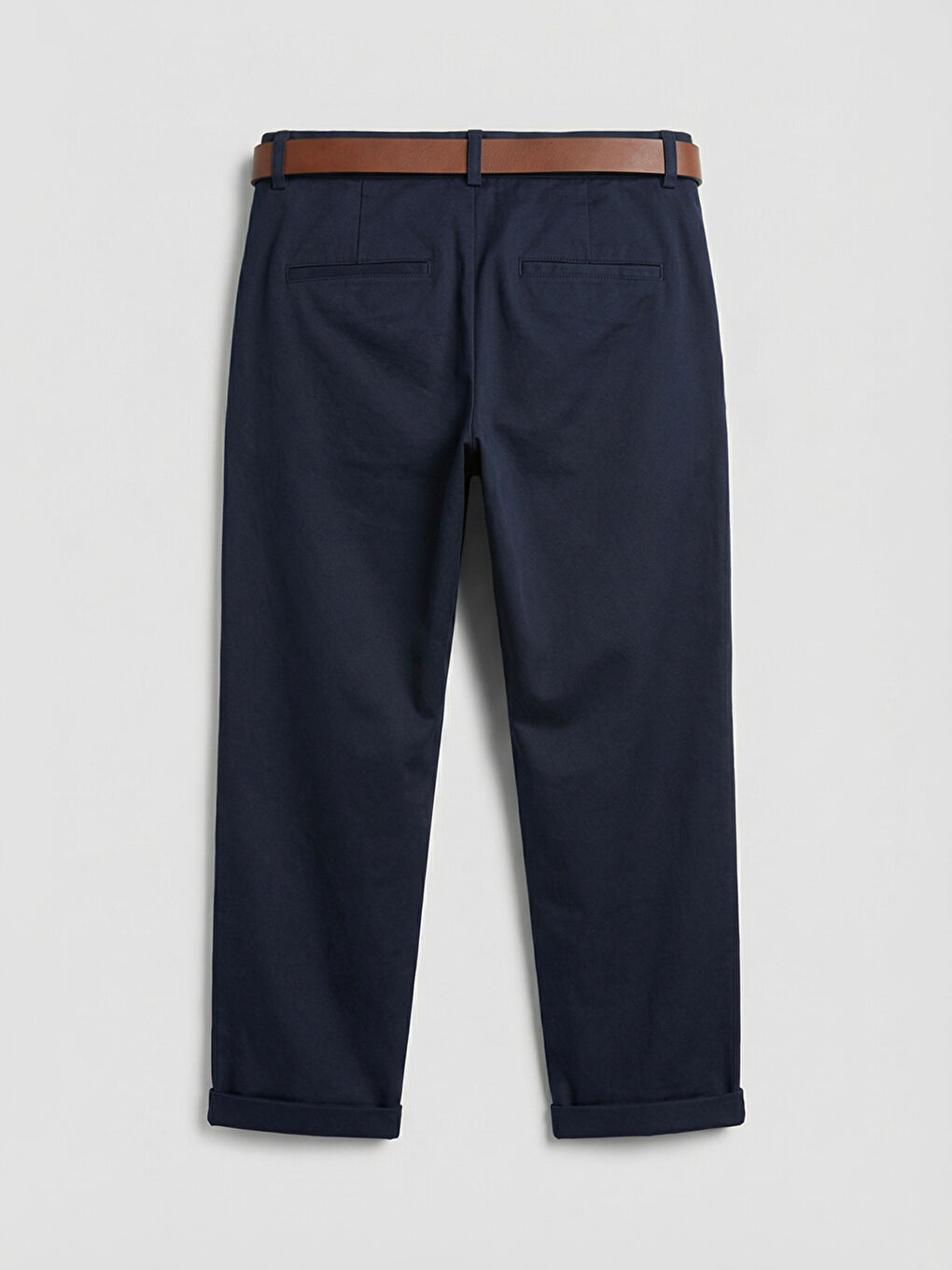 Woman NAVY Trousers-5