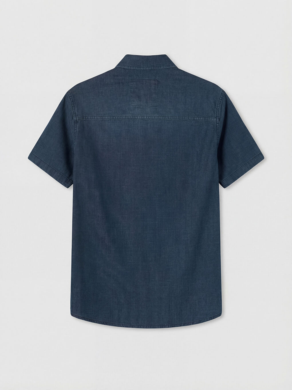 İndigo Regular Fit Erkek Jean Gömlek-1