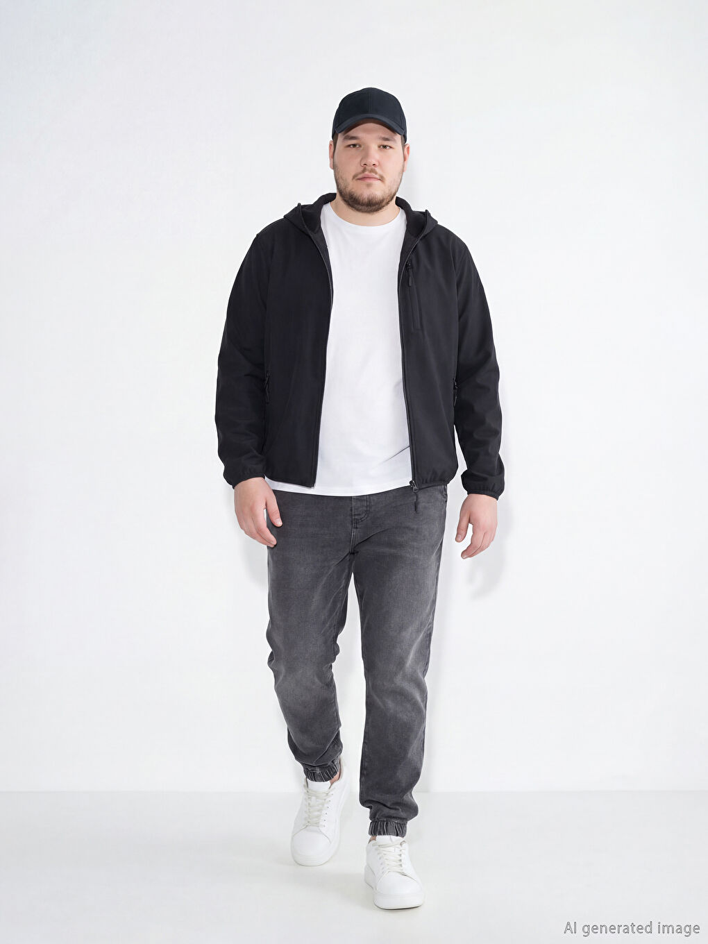 Antrasit 780 Jogger Erkek Jean Pantolon-1