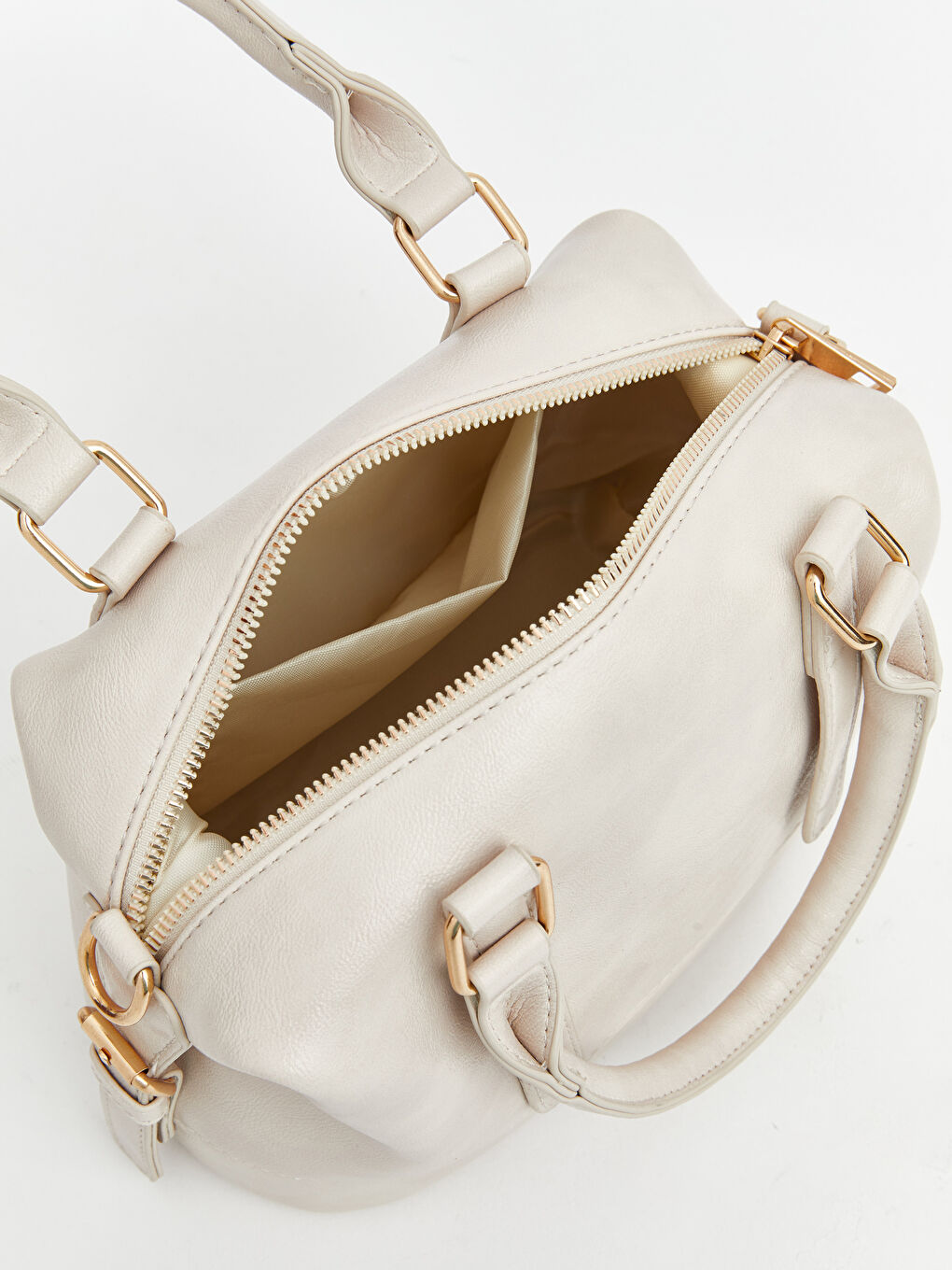 Жена Бежово Чанта за рамо-3