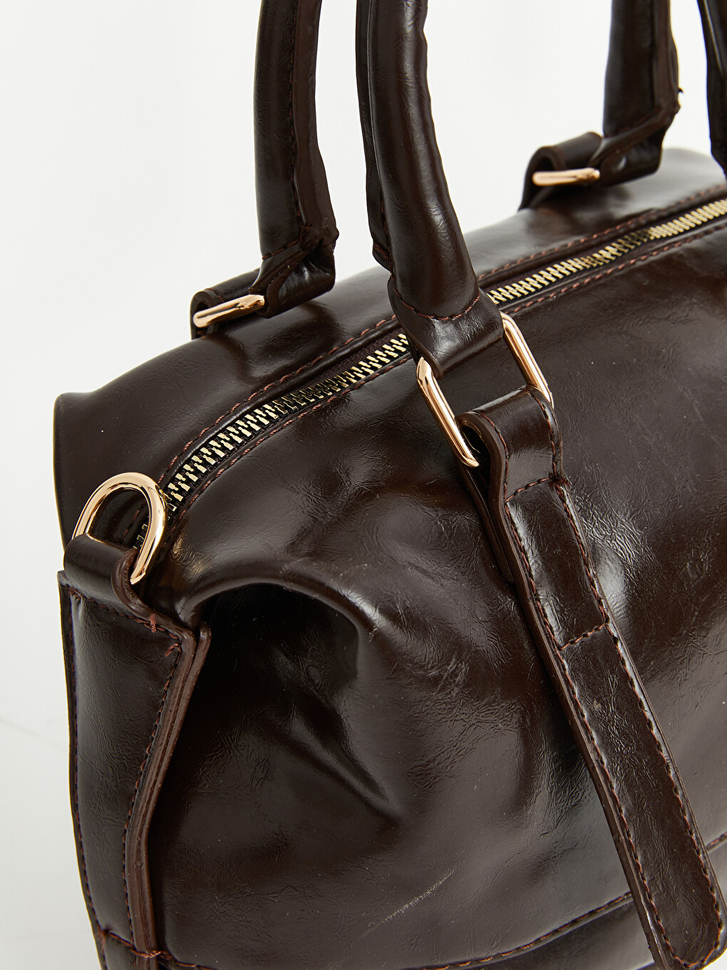 Woman Brown Shoulder Bag-2