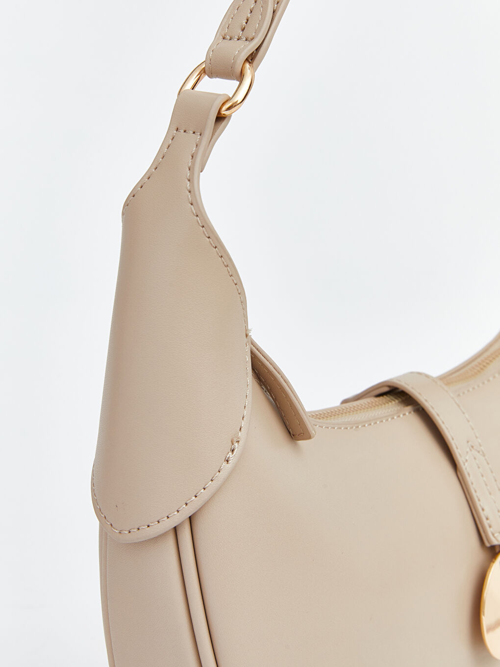 Women's Shoulder Bag with Metal Accessories-2