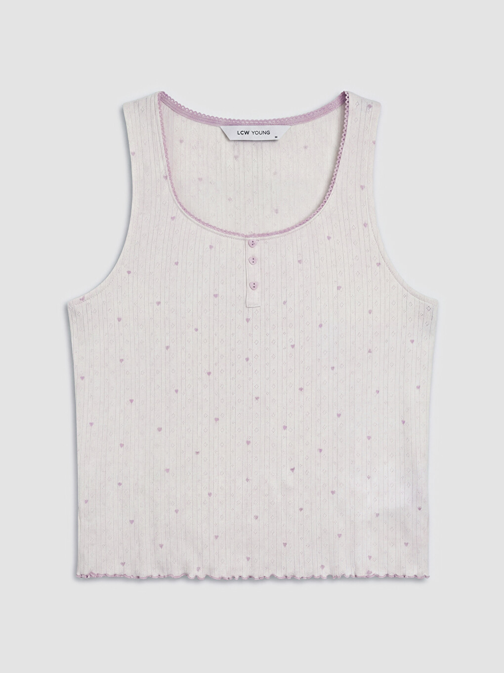 Lila Puantiyeli Kadın Şortlu Pijama Takımı-5