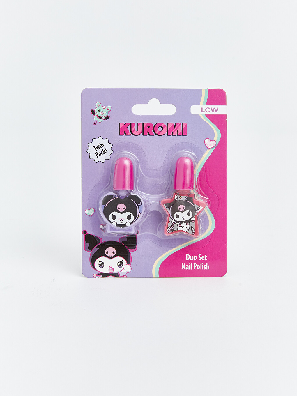 Kuromi Baskılı Kız Çocuk Oje-1