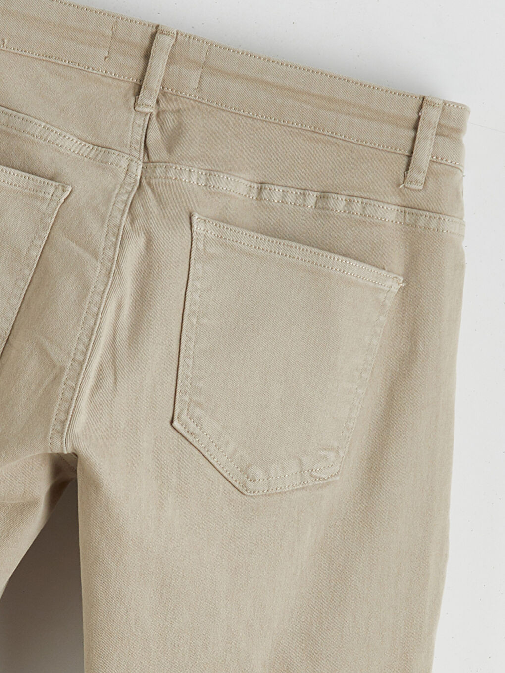 Bej 750 Slim Fit Erkek Jean Pantolon-5