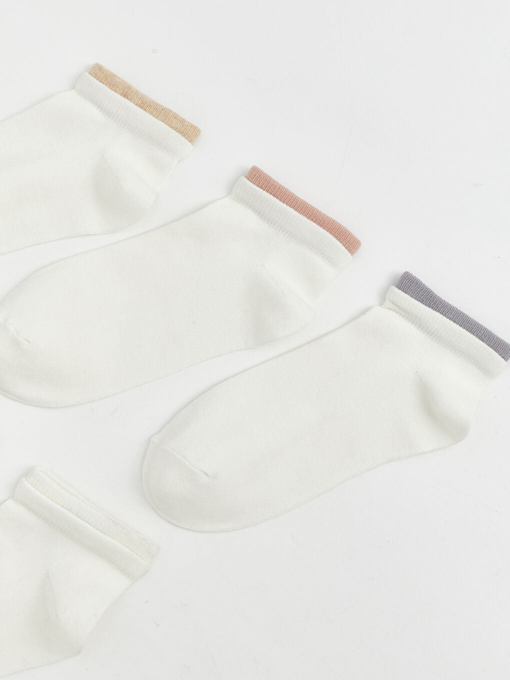 جوارب رياضة نساء بسيطة، خمسة ديال الباكات-1