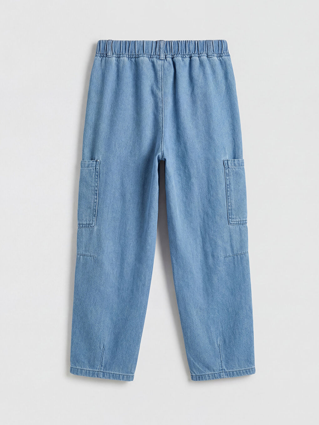 Cargo Pocket Girls' Jeans-1