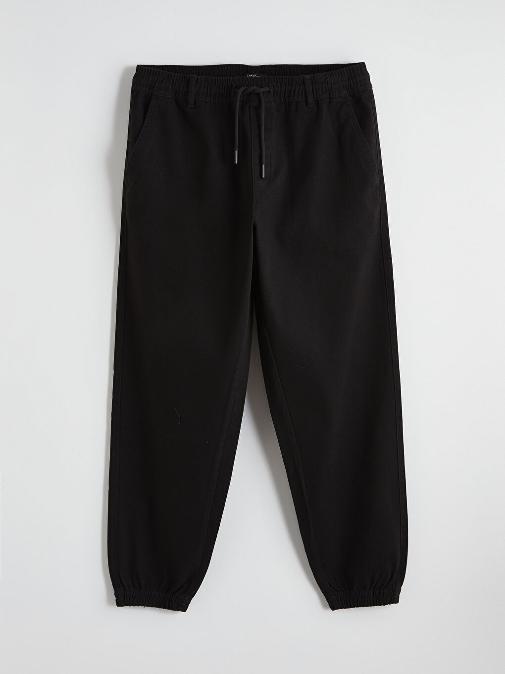 Man BLACK Jogger Trousers-4