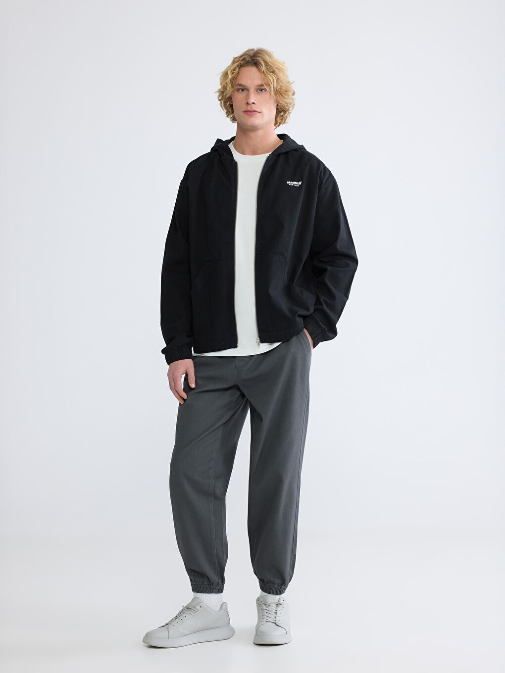 Man GREY Jogger Trousers