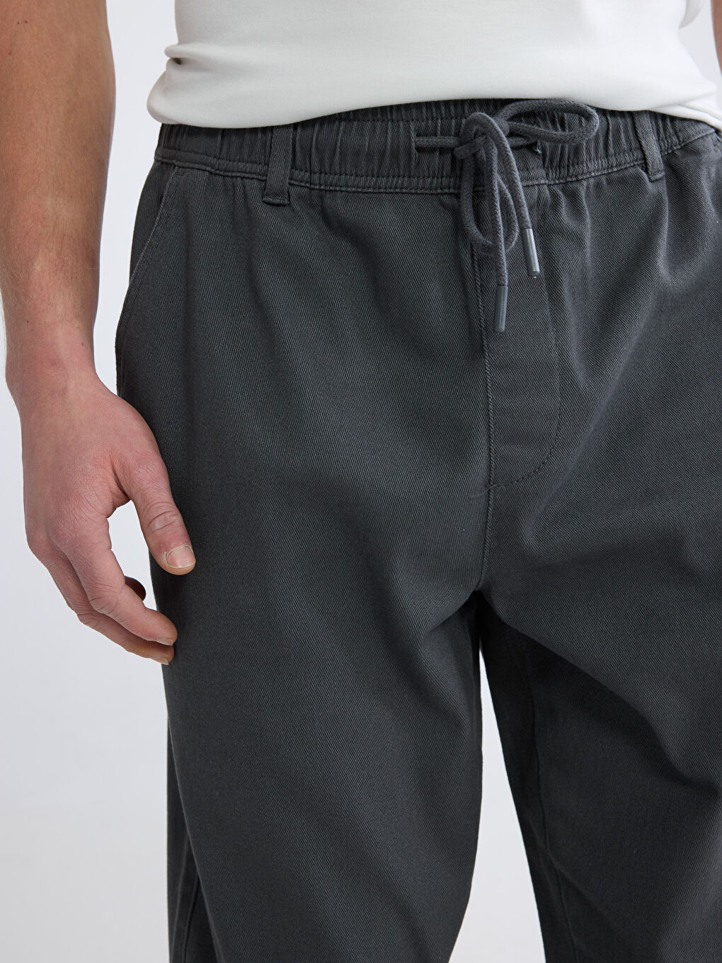 Man GREY Jogger Trousers-2