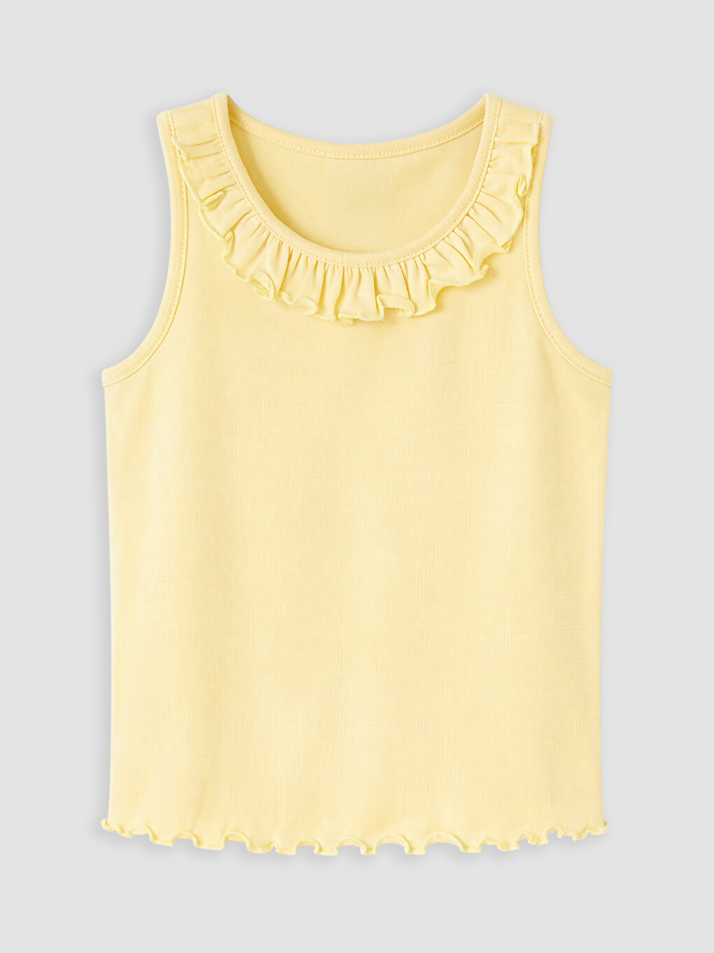 Girl Yellow Tank Top