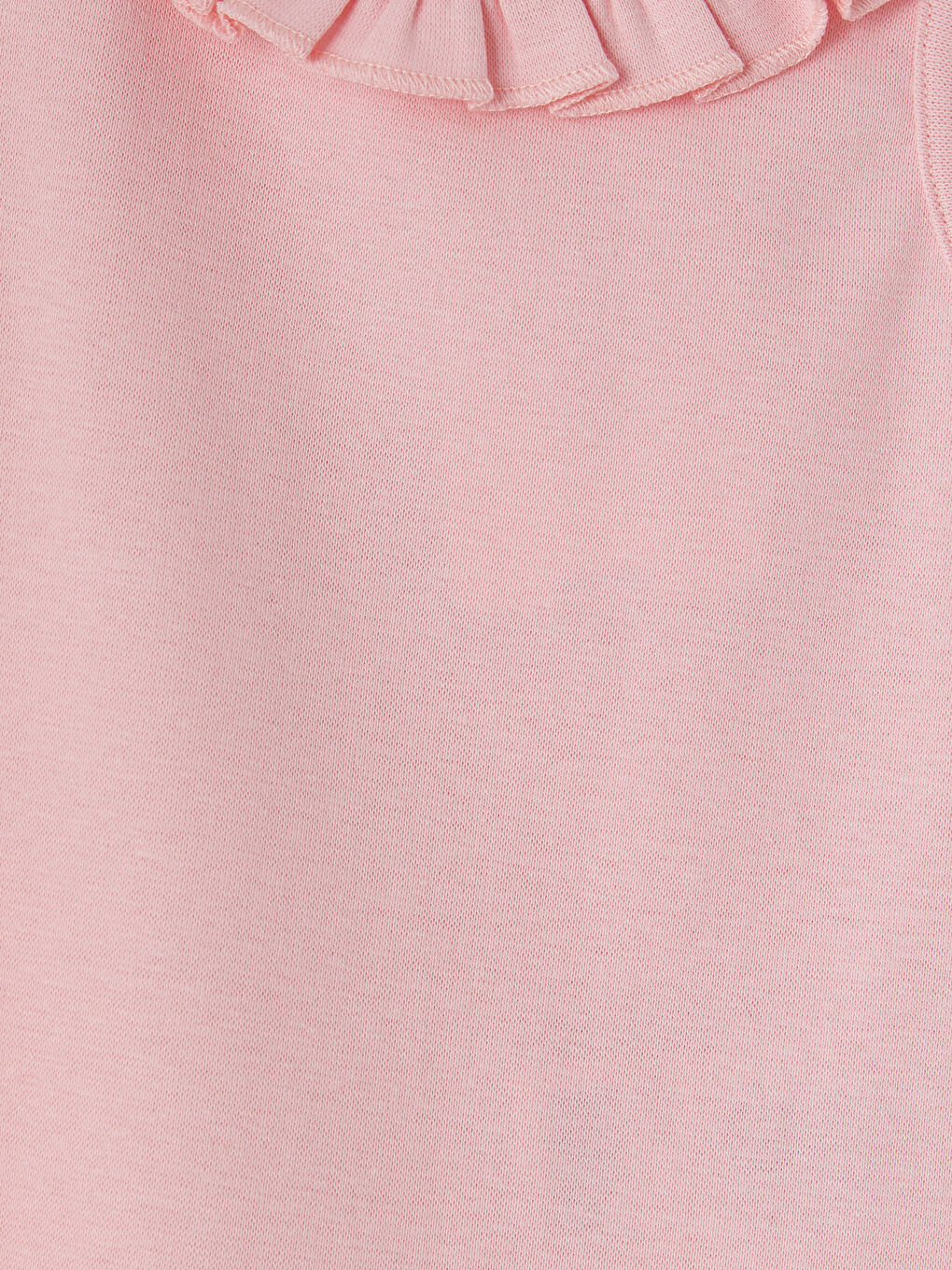 Crew Neck Ruffled Girls' Tank Top-2